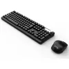 Inca IWS-549U Teclado Rato incluído Office RF sem fios USB QWERTY turco preto