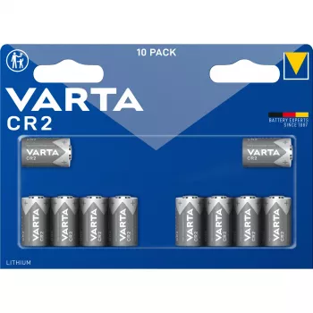 Varta CR 2 SP - Pilha de lítio CR2 920 mAh pack de 10 - Pilha - CR 2/CR 15270