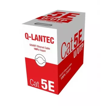 Alantec KIU5OUTS305Q Cabo de rede Preto 305 m Cat5e U/UTP (UTP) (KIU5OUTS305Q)