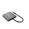 Adaptador I/O USB-C para HDMI/USB3/3-IN-1 A-CM-COMBO3-04 GEMBIRD