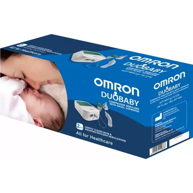 Omron NE-C301-E DuoBaby nebulizador com aspirador