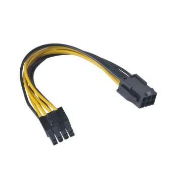 Akasa 6-Pin PCIe para 8-Pin ATX12V – cabo adaptador (AK-CB051)