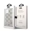Karl Lagerfeld KLHCP14MLMNMS iPhone 14 Plus 6.7 Capa rígida prateado / prateado Liquid Glitter Monogram