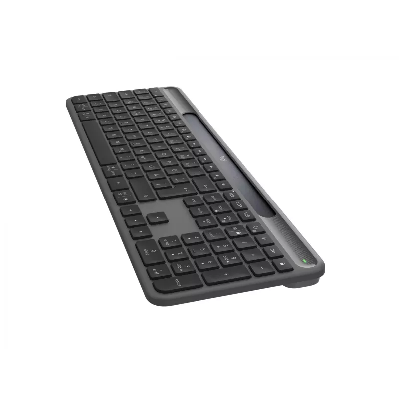 Teclado Logitech RF Wireless Bluetooth QWERTZ alemão grafite 920-013773