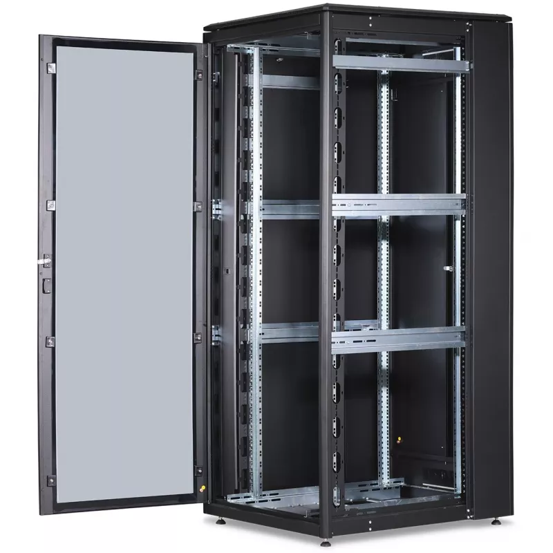 Armário de rede DIGITUS Unique 42HE 2053x800x1000mm preto (envio por transportadora)