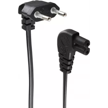 Cabo de alimentação ShiverPeaks BS09-06001 1,5 m CEE7/16 C7 conector fêmea