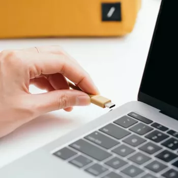 Cabo Native Union Anchor USB-C para USB-C 1,8 m preto/cinzento