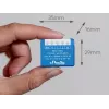 Shelly Qubino Wave 1 Mini LR interruptor inteligente Z-Wave azul