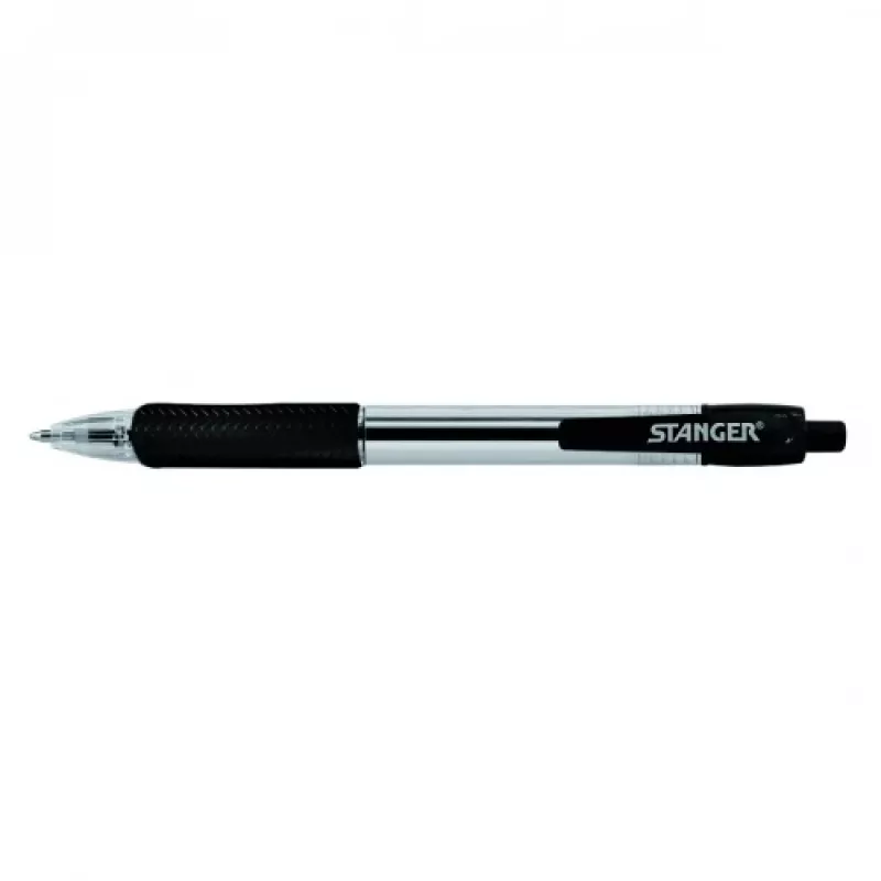 STANGER esferográfica 1.0 Softgrip retrátil, preto, 1 unid. 18000300039