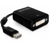 Adaptador Delock DisplayPort macho > DVI 24+5 fêmea - Adaptador DisplayPort - DisplayPort (M)