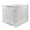 Armário rack QOLTEC 19 polegadas 9U 600x500x600 montagem na parede ou no chão caixa de servidor