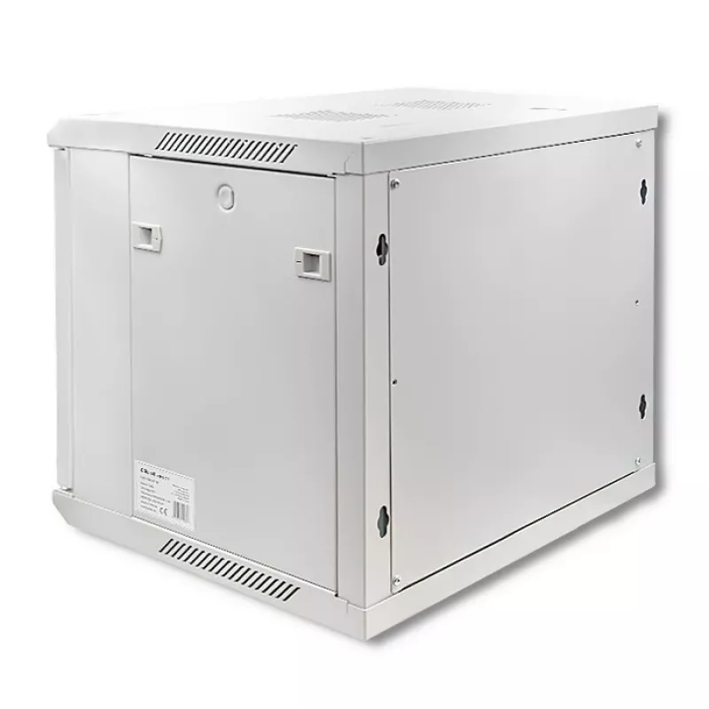 Armário rack QOLTEC 19 polegadas 9U 600x500x600 montagem na parede ou no chão caixa de servidor