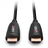 Lindy 38511 cabo HDMI 2.1 8K60 híbrido de fibra ótica de 15 m, AOC, HDMI macho para HDMI macho, 4K120, preto