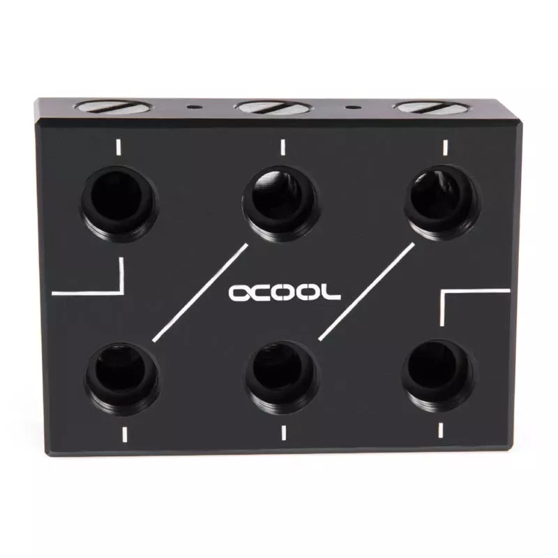 Alphacool ES Distro Plate C3 placa de distribuição (12994)
