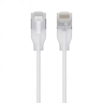 UBIQUITI UNIFI CABO DE PATCH PREMIUM. CABO DE PATCH RJ45 BLINDADO TRANÇADO ULTRA-FINO, DESENVOLVIDO E OTIMIZADO PARA REDES 10 GBE (0,15 M)