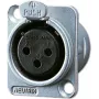 Conector de fio JUNG CXLR-D XLR prateado