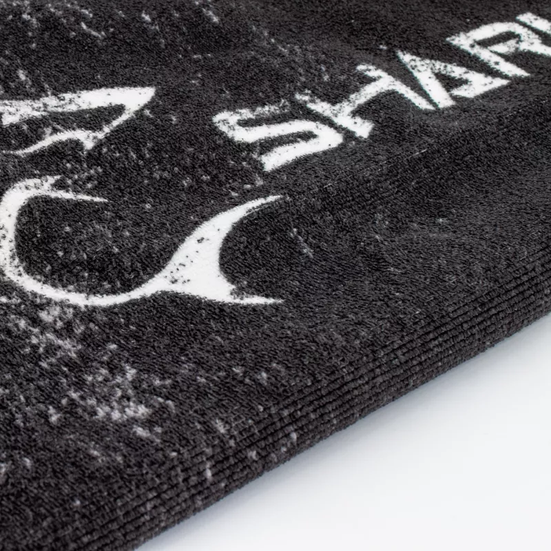 Toalha White Shark TW-02 Sawfish de secagem rápida leve microfibra