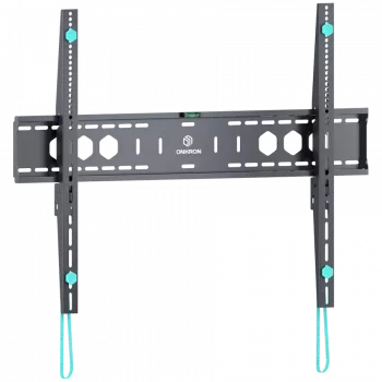 Suporte de parede fixo ONKRON UF12-B para televisores de 60–110 polegadas, preto, estrutura em aço