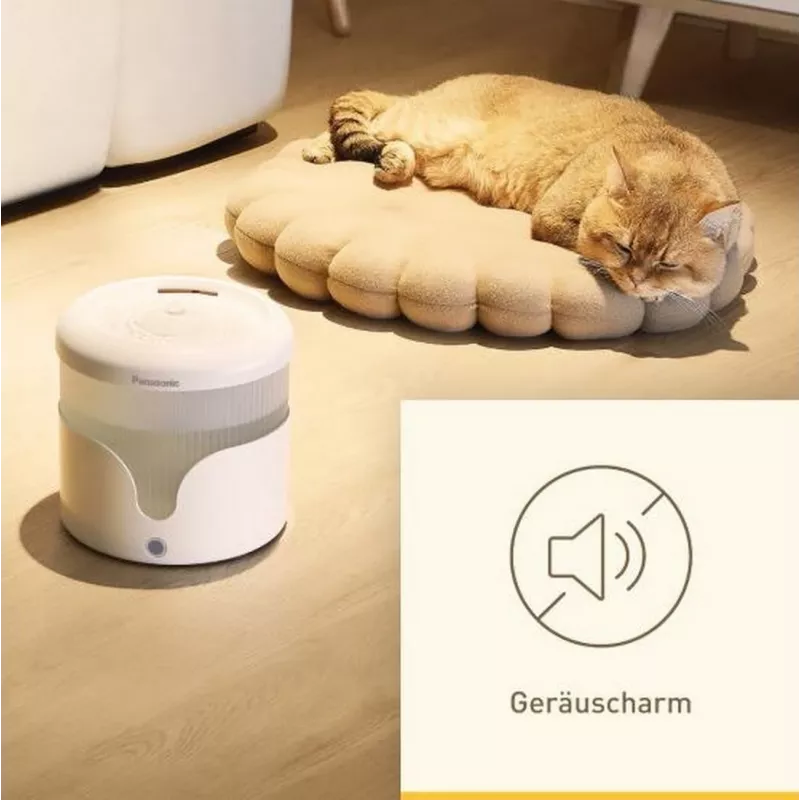 Panasonic CP-JNW01CW fonte inteligente para animais de estimação, 1,9 l, 35 dB, branca