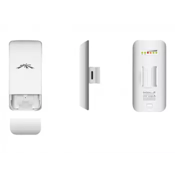 Ponto de acesso wireless UBIQUITI LocoM5, 5 GHz single-band, 150 Mbit/s, 13 dBi, PoE