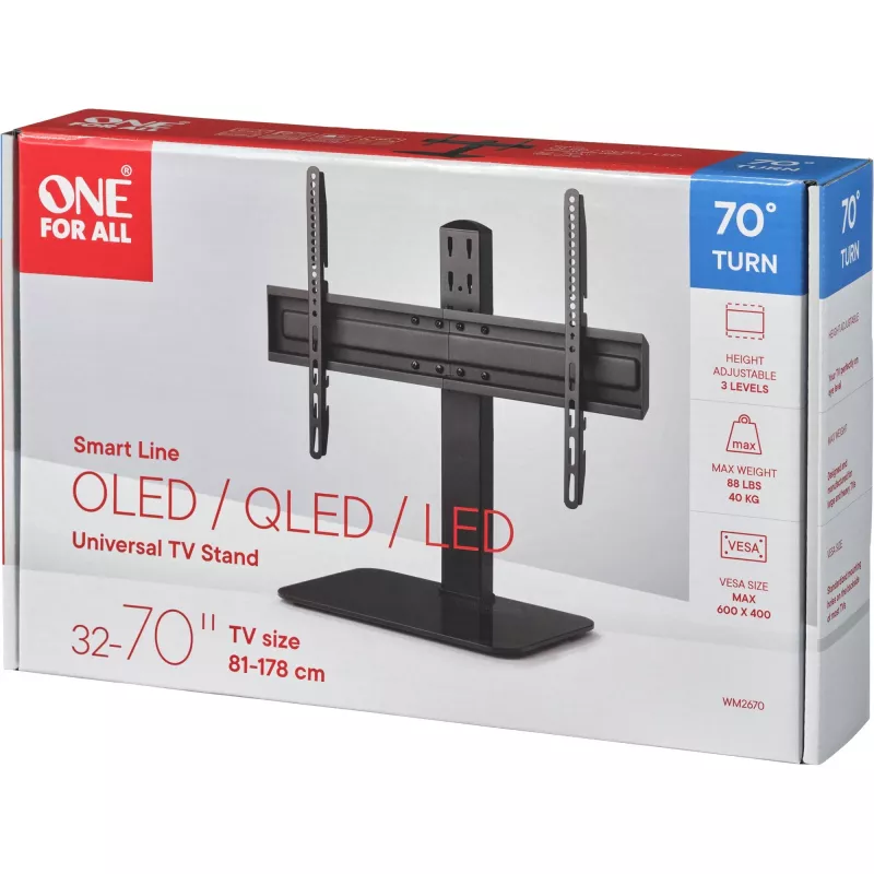 One For All Ultra slim Line WM 2670 177,8 cm (70) preto (WM2670)