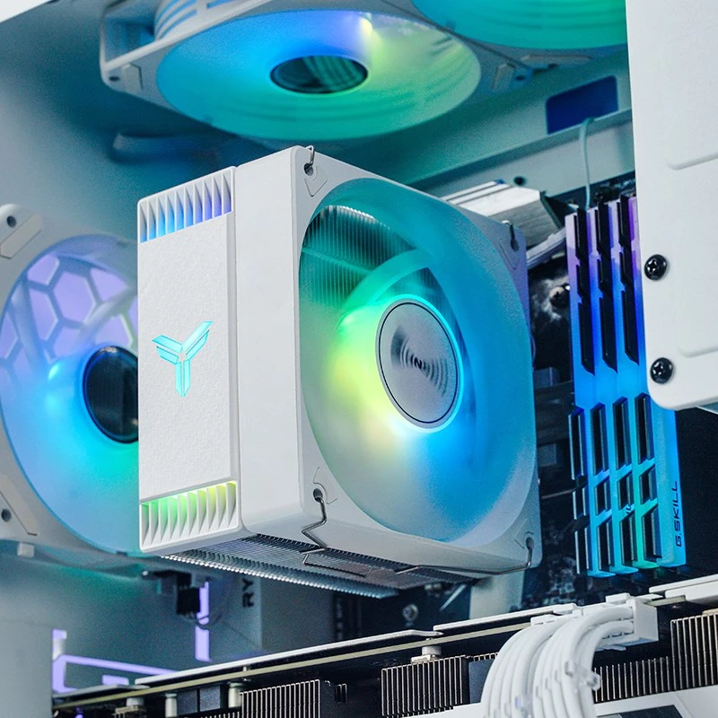 Arrefecedor de CPU Jonsbo CR-1000 EVO 12 cm branco 1 unid.