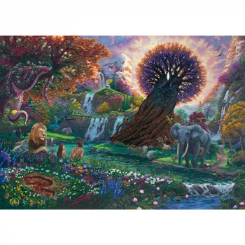 Schmidt Spiele Puzzle, Zac Kinkade, The Garden of Eden, 1000 peças