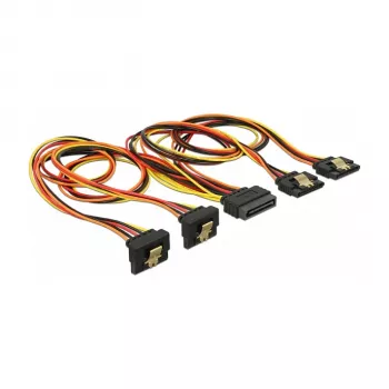 Cabo de alimentação interno DeLOCK 60152 0,5 m 4 x SATA 15 pinos
