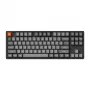 Teclado Keychron K8 Max universal USB RF sem fios Bluetooth preto 87 teclas RGB LED