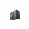 DeepCool CH160 PLUS R-CH160-BKNGM0-G caixa compacta para computador (SFF), Mini-ITX/Micro-ATX, vidro temperado, preta