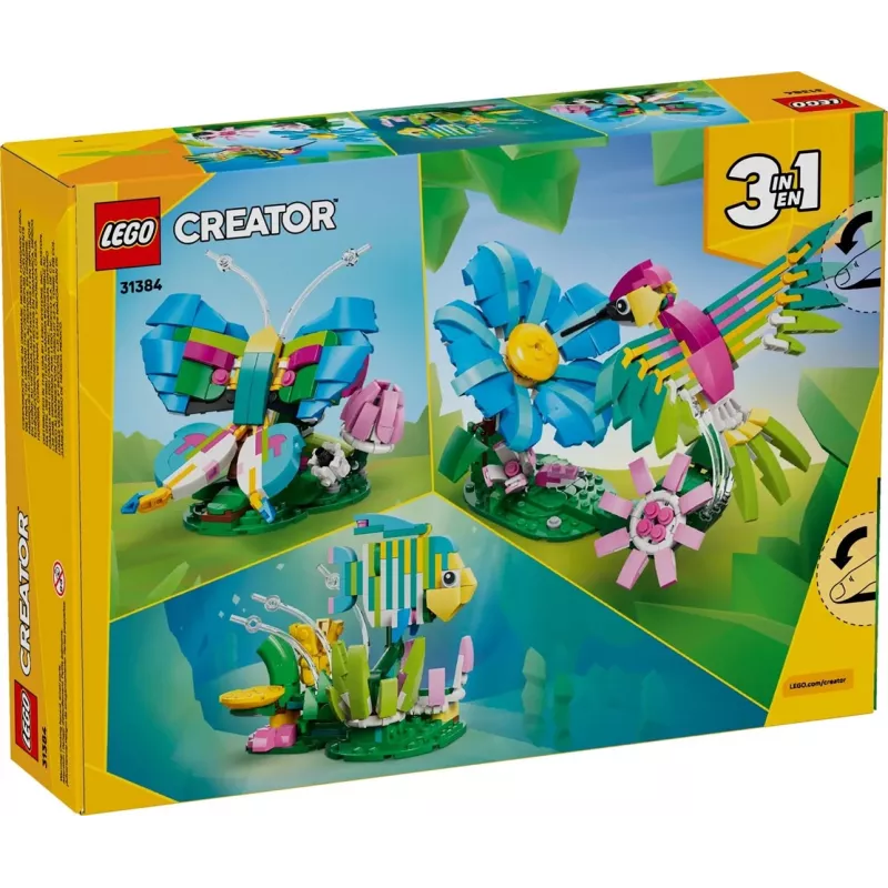 LEGO CREATOR 3 EM 1 31384 Animais selvagens: Colibri colorido