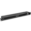 Gestor de cabos QOLTEC 54514 para racks de 19 polegadas, 24 portas
