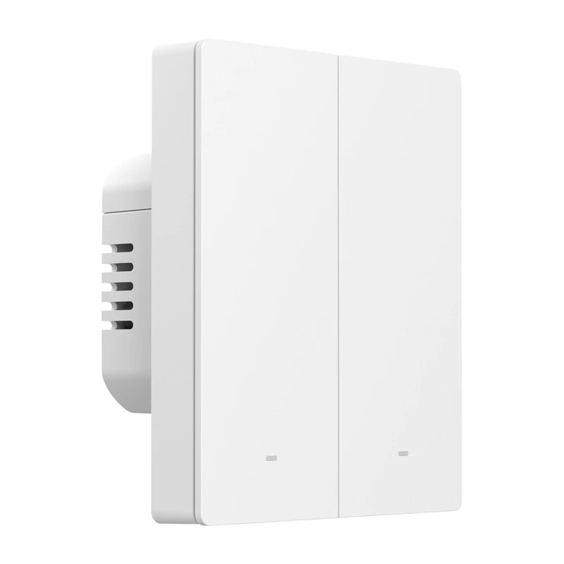 Interruptor de parede WiFi Sonoff M5-2C-80W 2 canais para moldura