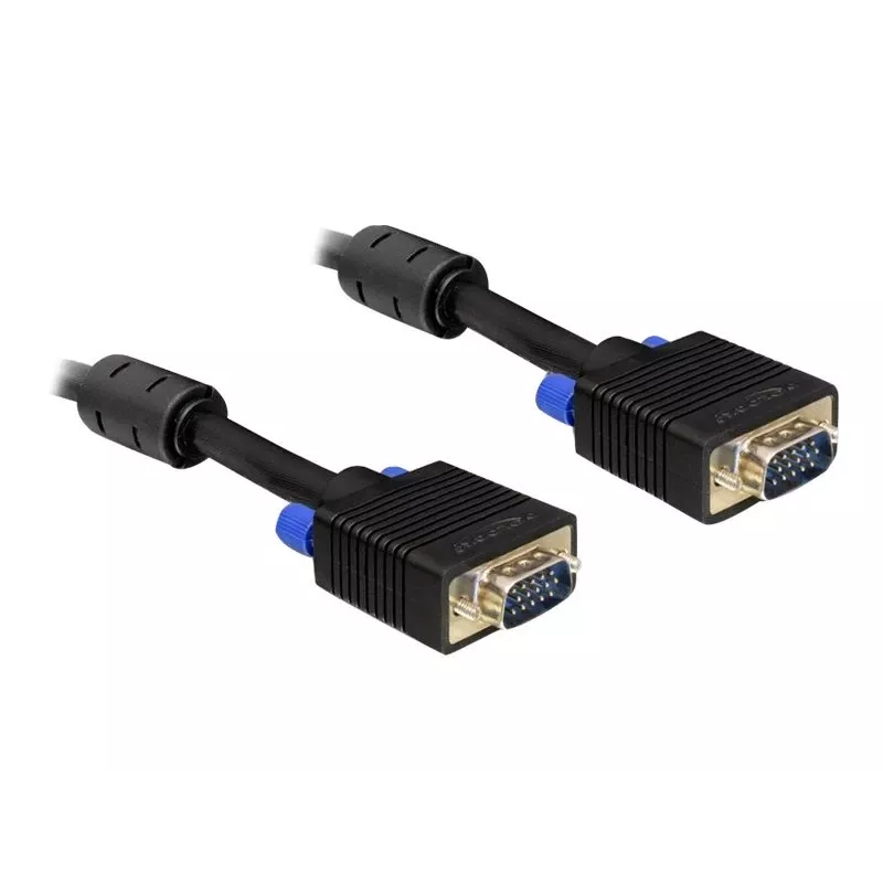 DeLOCK – Cabo VGA – HD-15 (M) – HD-15 (M) – 10 m (82560)