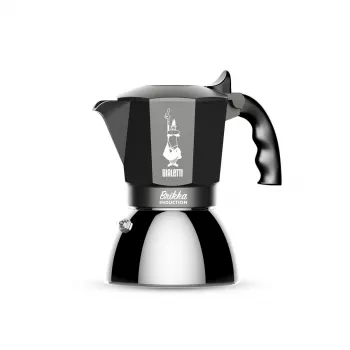 Máquina de café BIALETTI BRIKKA INDUCTION 4TZ 180 ml antracite, prateado