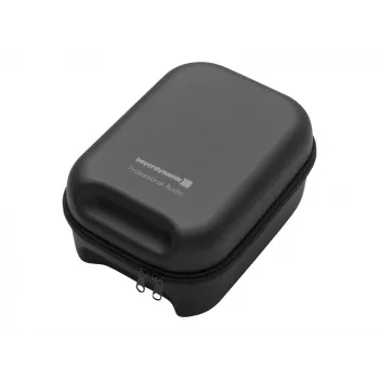 Estojo rígido para auscultadores circumaurais Beyerdynamic PRO preto – bolsa de transporte protetora, modelo 717967