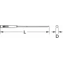 Lima de agulha redonda KS TOOLS, 3 mm (140.3052)