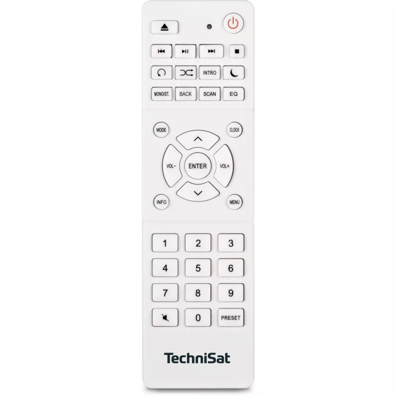 TechniSat DigitRadio 370 CD IR rádio DAB leitor de CD / MP3 leitor digital rádio de internet recetor de áudio Bluetooth 10 Watt