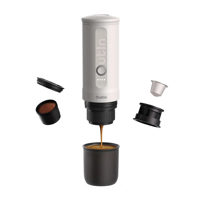 Máquina de café Outin 670g Nano branco