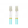 Cabo de fibra ótica LANBERG FO-LULU-MD31-0010-TQ 1 m OM3 LC–LC aqua