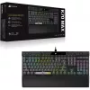 Teclado gaming Corsair K70 MAX USB alemão preto