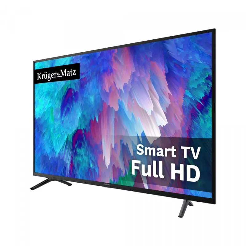 Krüger&Matz KM0232-S6 TV 81,3 cm (32) HD Smart TV Wi-Fi preto 220 cd/m²