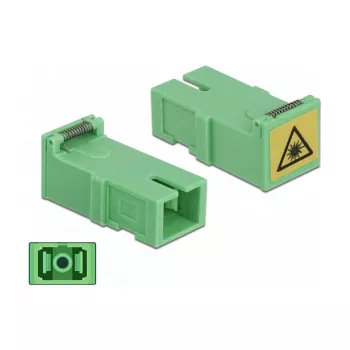 Acoplador de fibra ótica DeLOCK 85925 SC simplex fêmea para SC simplex fêmea