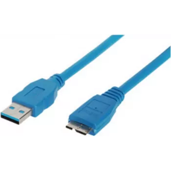 ShiverPeaks BASIC-S BS77195 cabo USB 3.0, USB-A macho para Micro-USB B macho, 5 m