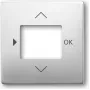 Busch Jaeger 6430-0-0344 Placa de parede/tampa para interruptor aço inoxidável (6430-0-0344)
