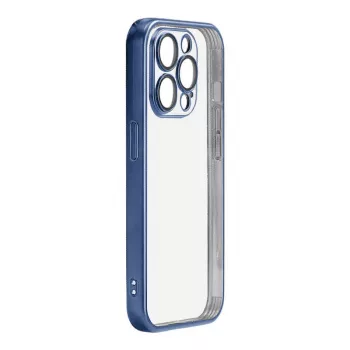Capa de proteção Joyroom JR-15Q2 azul mate para iPhone 15 Pro capa rígida fina