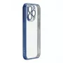 Capa de proteção Joyroom JR-15Q2 azul mate para iPhone 15 Pro capa rígida fina