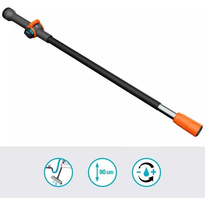 Gardena 18800-20 Cleansystem cabo S, 90 cm, alumínio