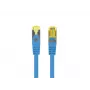 Cabo de patch Fluke PCF6A-10CU-0025-B RJ45 Cat.6a 0,25 m azul