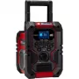 Rádio portátil EINHELL TE-CR 18 Li DAB+ FM Bluetooth USB, a bateria (compatível com TE-CR 18 Li)